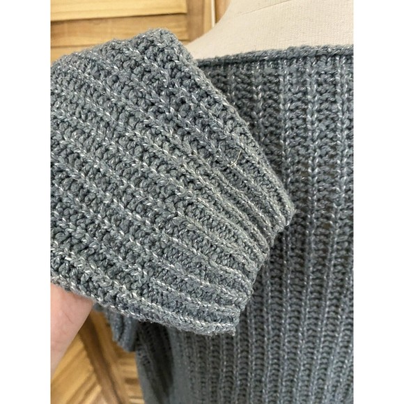 Juniors Aqua Slouch Sweater XL EUC - Picture 5 of 8